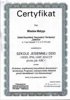 Nasze certyfikaty - 5